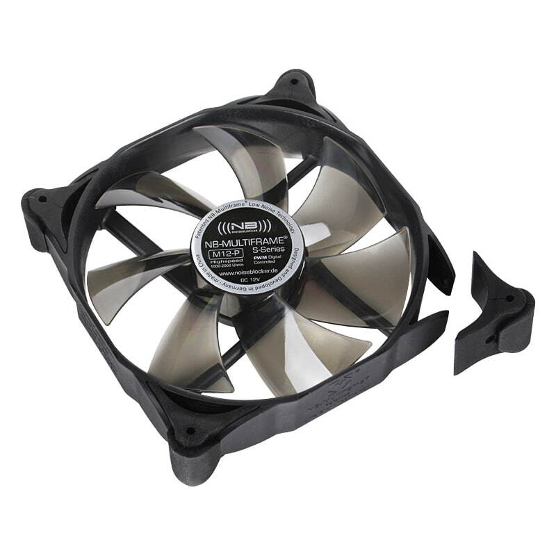 Blacknoise M12-P Ventilatore 12 cm 1000 Giri/min 2000 Giri/min 29,3 dB ITR-M12-P