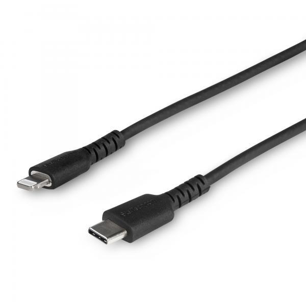 Startech - Cables 1M USB C TO LIGHTNING CABLE BLACK - ARAMID FIBER