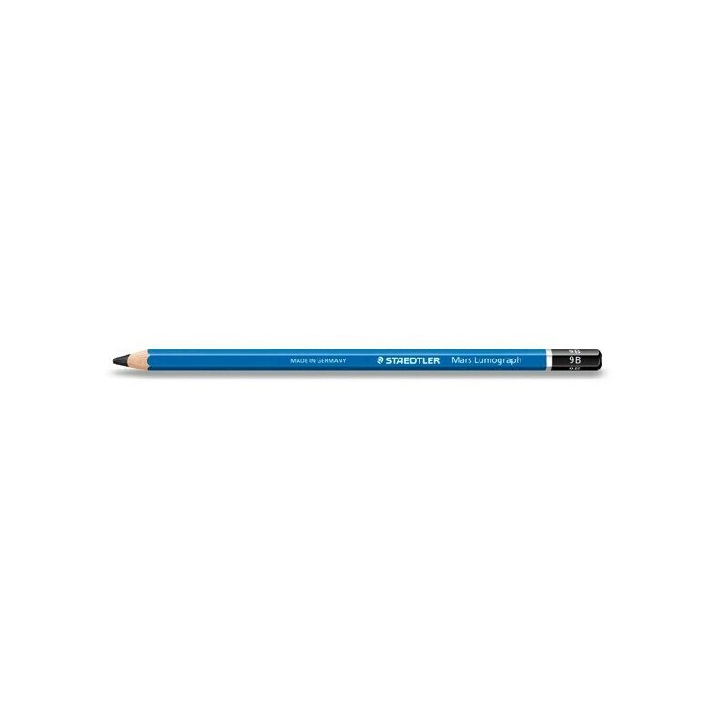 Matita Grafite Mars Lumograph 100-9B (12 Pz) di ottima qualita' per scrittura