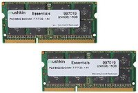 Mushkin SO-DIMM 16GB DDR3 Essentials 16 GB 2 x 8 GB DDR3 1066 MHz 997019