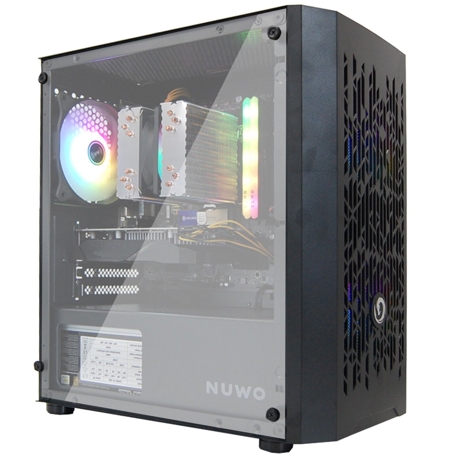 PC Computer Gaming Assemblato Intel i7-6700 Ram 16GB SSD 1TB RTX 3050 6GB Win10