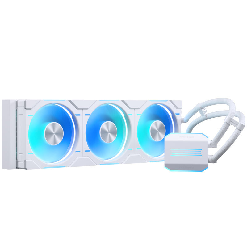 Phanteks Glacier One 360D30 DRGB AIO Wasserkühlung bianco PH-GO360D30_DWT01