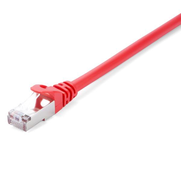 V7 - Cables CAVO DI RETE CAT6 STP 5M ROSSO SCHERMATO CAVO PATCH