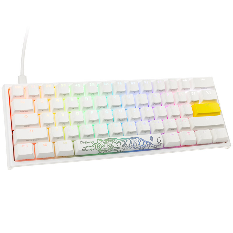 Ducky One 2 Pro Mini White Edition Gaming Tastatur DKON2061ST-KUSPDWWTR2
