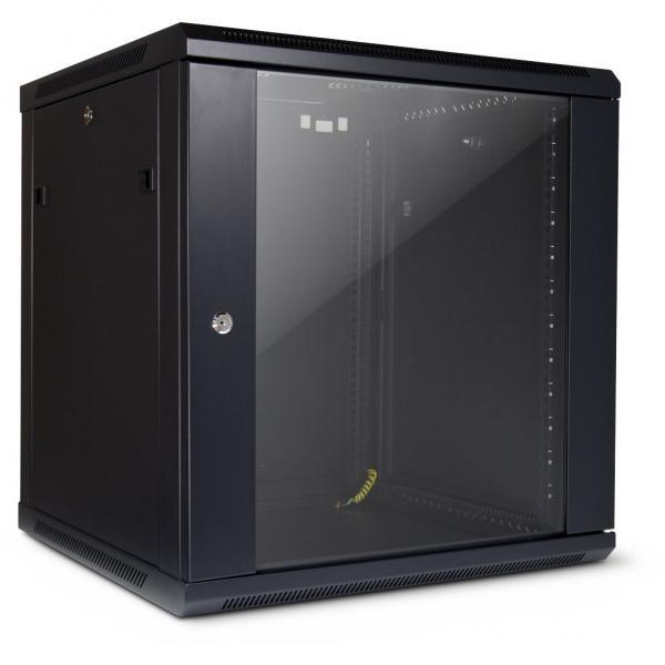 Inter-Tech SMA-6612 12U Da parete Nero