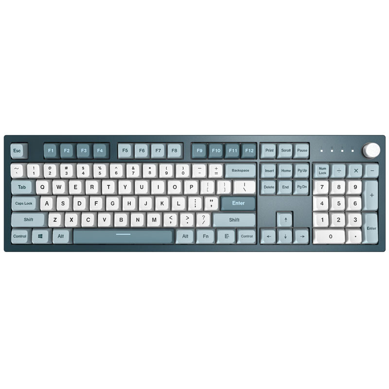 MONTECH MKey Freedom Gaming Tastatur Gateron Brown US Tastiera MK105FB