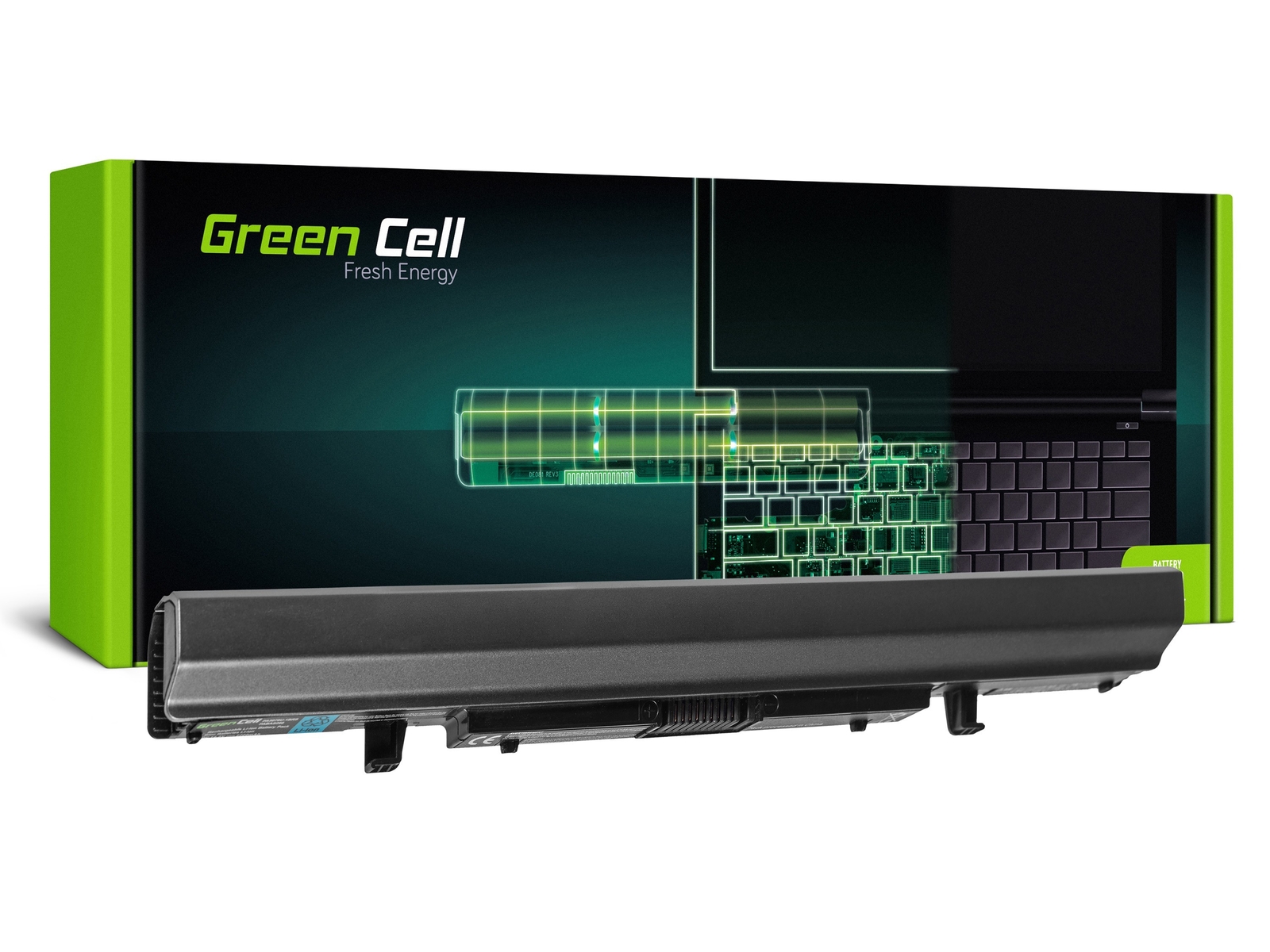 Batteria Green Cell TOSHIBA Satellite U845 U940 U945 L950 L950D L955 S955 2200m