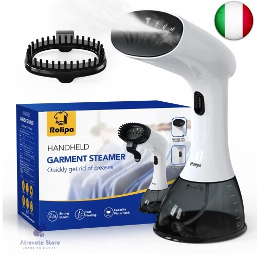 Rolipo Ferro da Stiro Verticale,Stiratrice Verticale, Serbatoio Acqua 400ml,