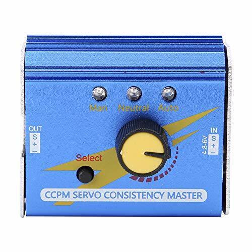 Power Servo Tester 3CH ESC CCPM Servo Konsistenz Master Checker per (p7P)