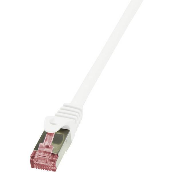 LogiLink CQ2141S   RJ45 Cavo di rete, cavo patch CAT 6 S/FTP 50.00 m Bianco Rita