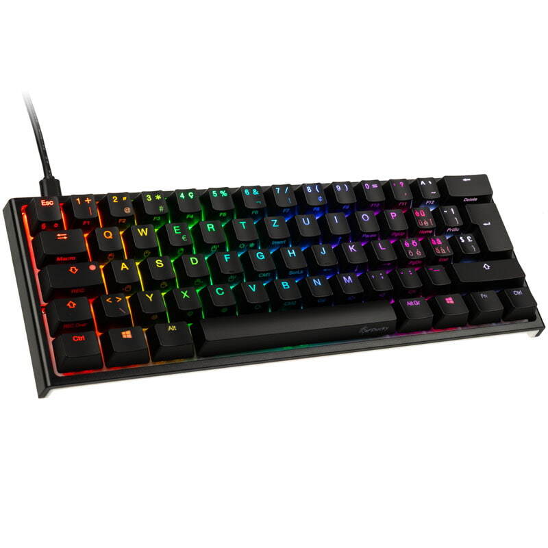 Ducky One 2 Mini Gaming Tastatur MX-Silent-Red DKON2061ST-SSZALAZT2
