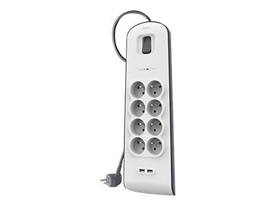 Belkin BSV804ca2M 900 J 8 presa(e) AC Bianco 2 m (offline) ups BSV804CA2M