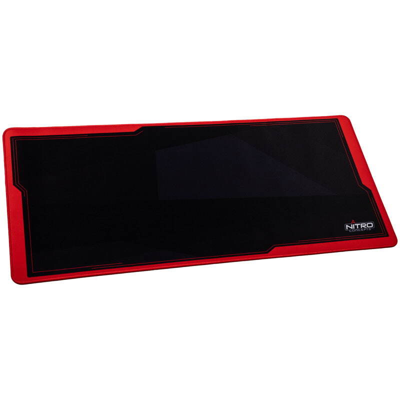 Pro Gamersware DM9 Nero Rosso Monocromatico Tessuto Gomma NC-GP-MP-002