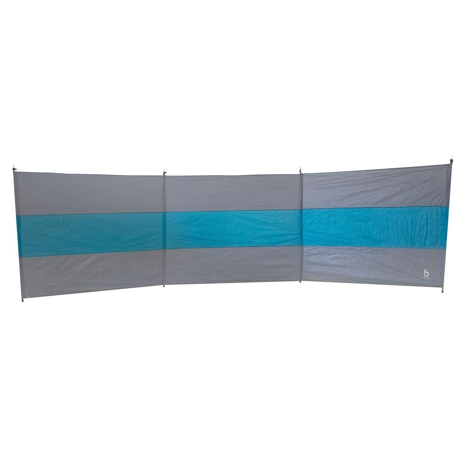 Bo-Camp Populair Paravento Grigio/Blu (G4l)