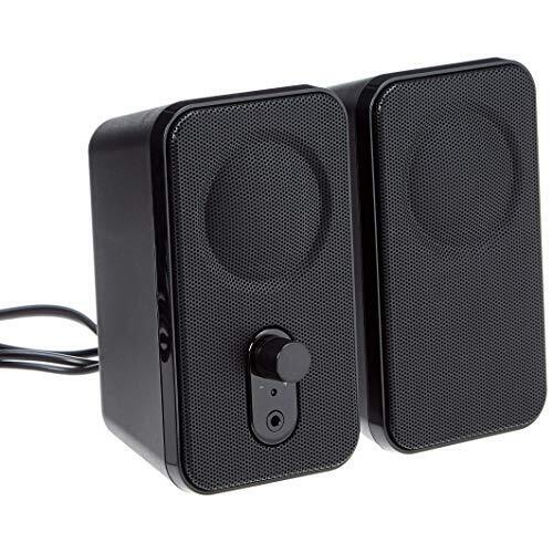 Amazon Basics   Altoparlanti per computer desktop o PC portatile, alimentazione