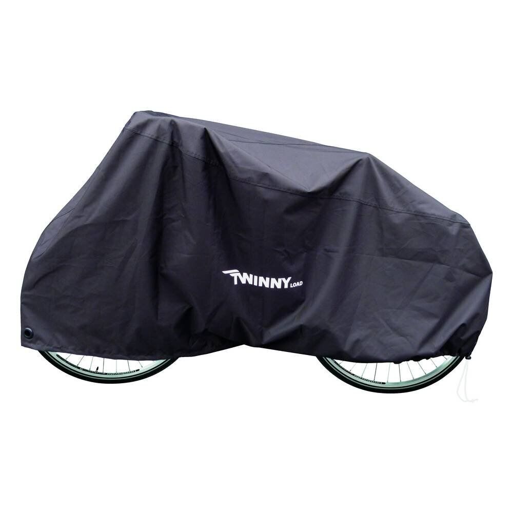 Twinny Load Telo copribici Nero - 1-Bicicletta (o0e)