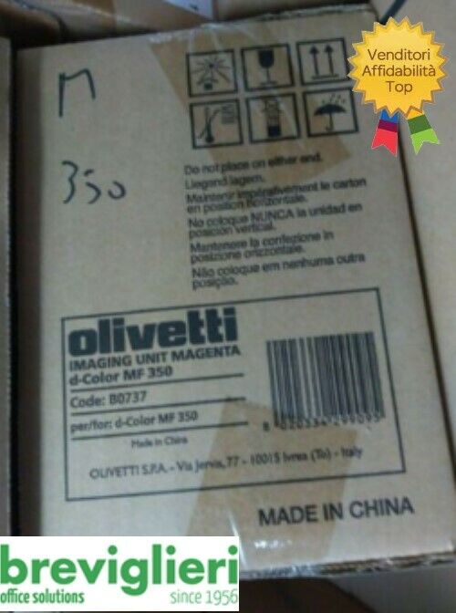 OFFERTA IMAGING UNIT MAGENTA OLIVETTI B0737 ORIGINALE