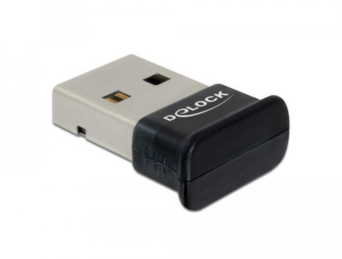 DeLOCK USB 2.0, Bluetooth V4.0 3 Mbit/s (Delock Bluetooth V4.0 Adapter USB 2.0 [