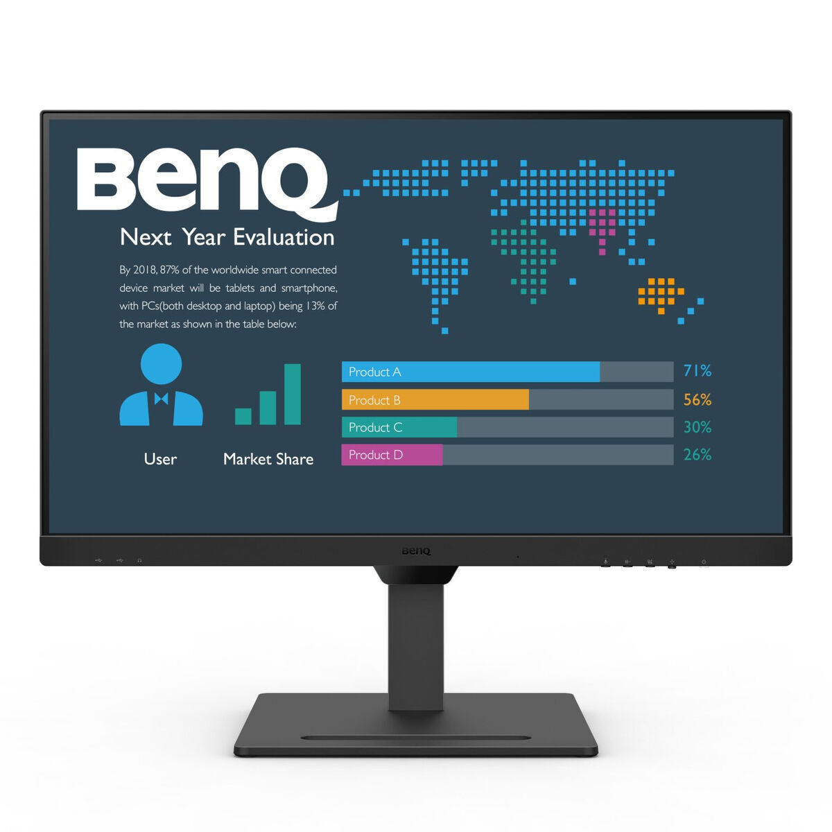 Cavo HDMI BenQ 9H.LLLLA.TPE Quad HD 27" 75 Hz