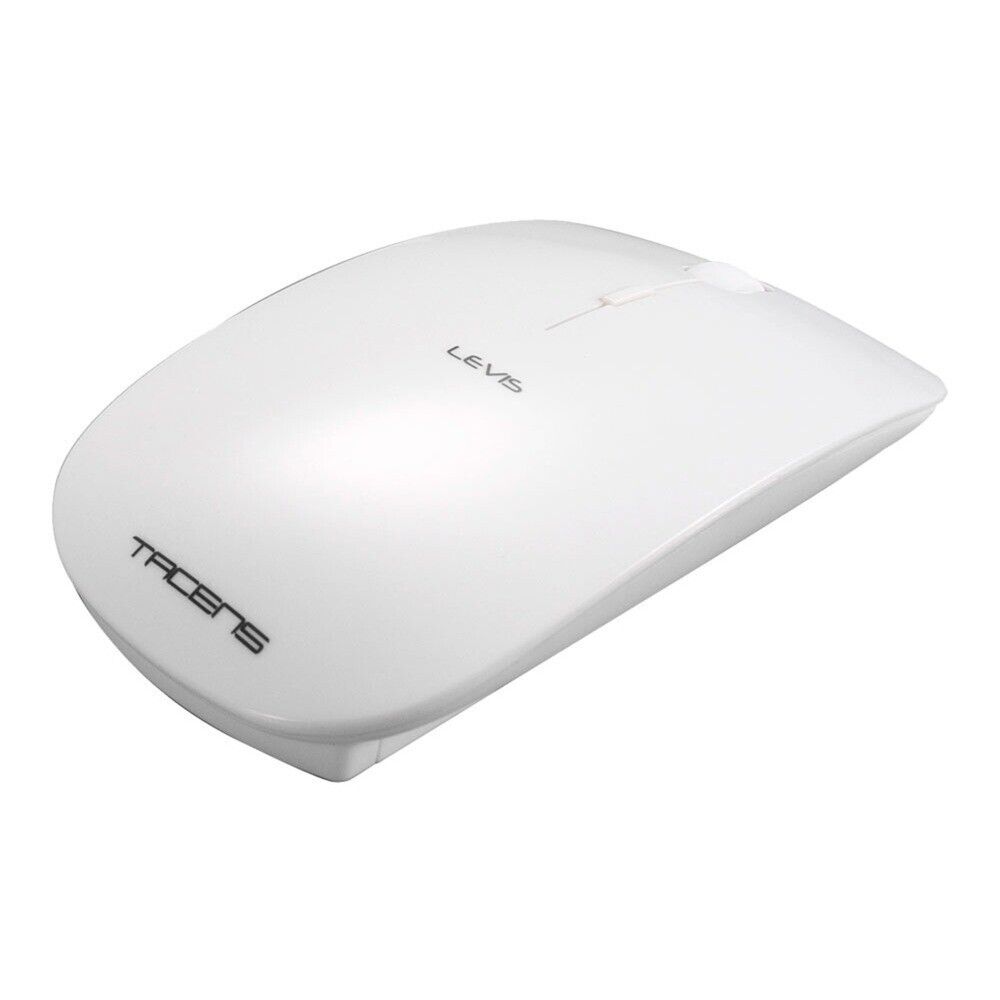 Tacens Levis Mouse Wireless 2.4G Total White
