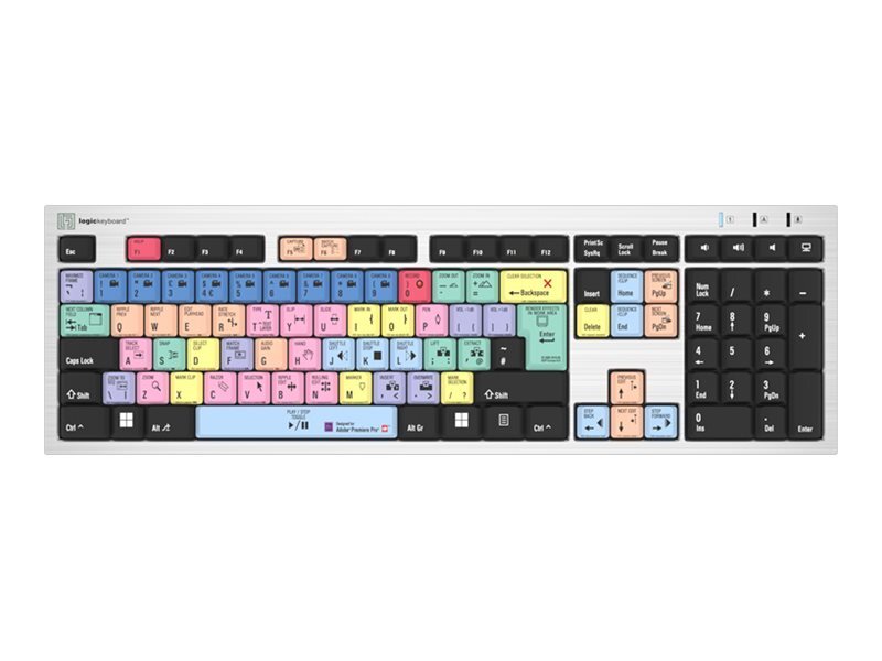 Logickeyboard LKB-PPROCC-AJPU-UK Full-size (100%) Cablato LKB-PPROCC-AJPU-UK