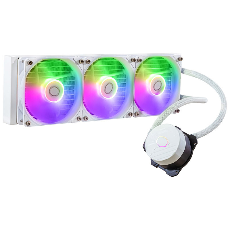 Cooler Master MasterLiquid 360L Core ARGB White Kit di MLW-D36M-A18PZ-RW