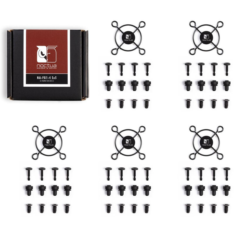 Noctua NA-FG1-4 Sx5 Lüftergitter 40 mm nero Accessori NA-FG1-4 SX5