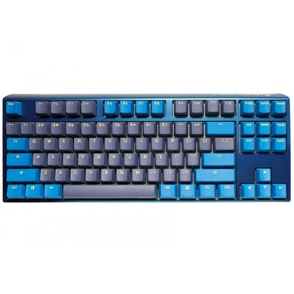 Ducky One 3 Daybreak TKL tastiera USB Tedesco Blu