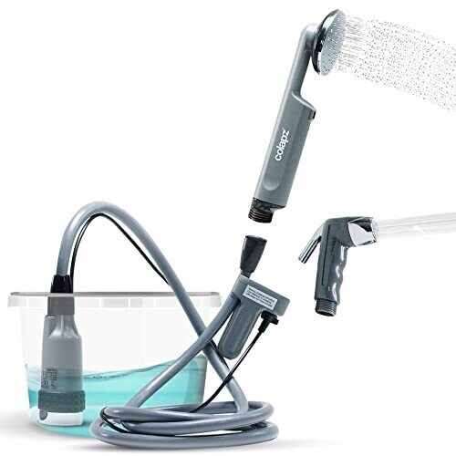 Colapz Doccia Portatile da Campeggio Ricaricabile - Doccia per Cani (I6c)
