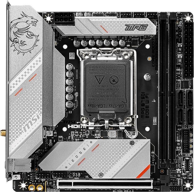 MSI MPG B650I EDGE WIFI - Motherboard - Mini-ITX - LGA1700-Sockel - B760 Chipsat