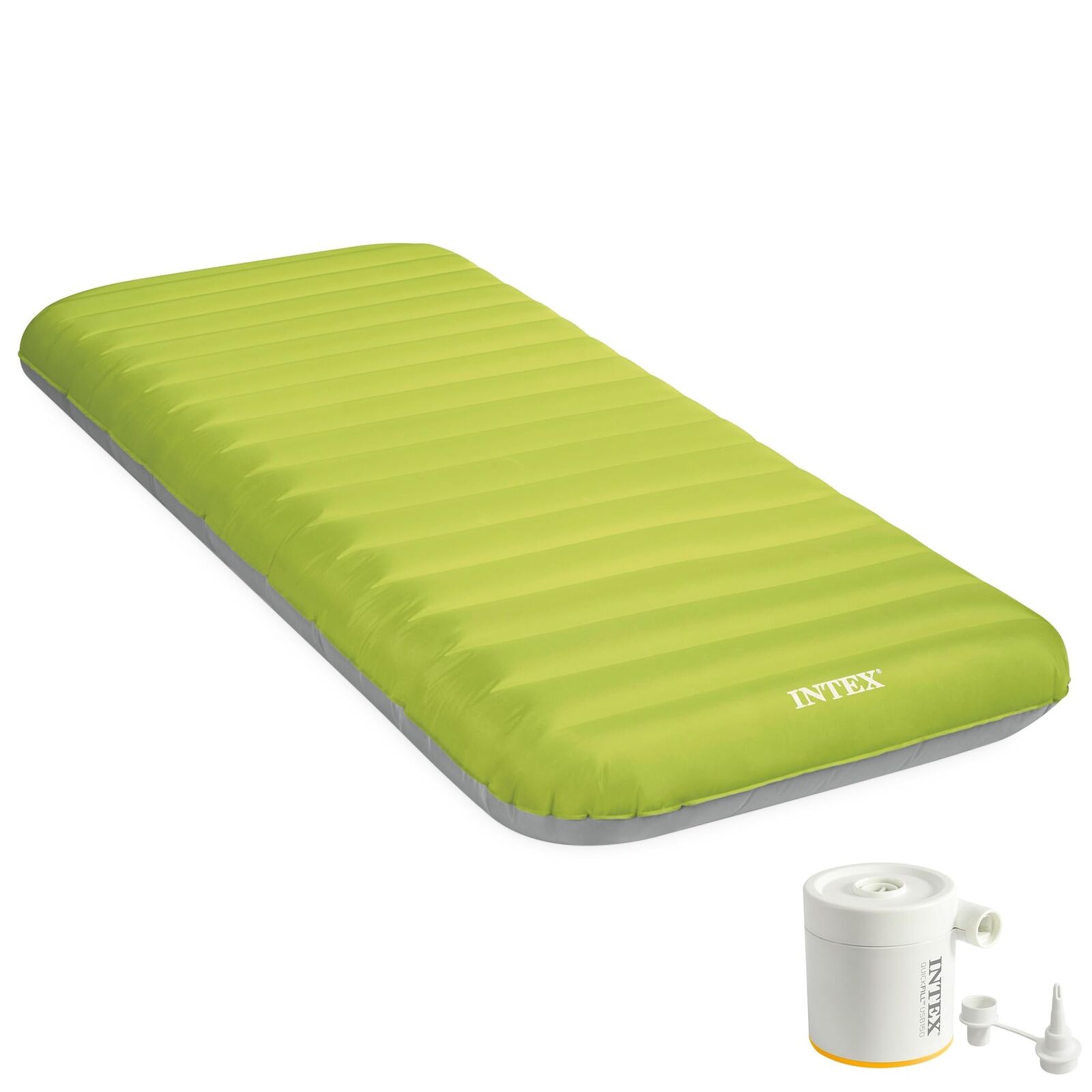 Intex Premaire Dura-Beam Camping Mat w/ USB150, Inflated Size: 76cm x (f6n)