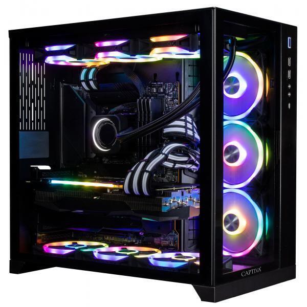 Captiva Highend Gaming R72-421 5800X3D AMD Ryzen™ 7 32 GB DDR4-SDRAM 2000 GB SSD
