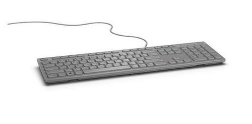 DELL KB216 tastiera USB QWERTY Nordic Grigio
