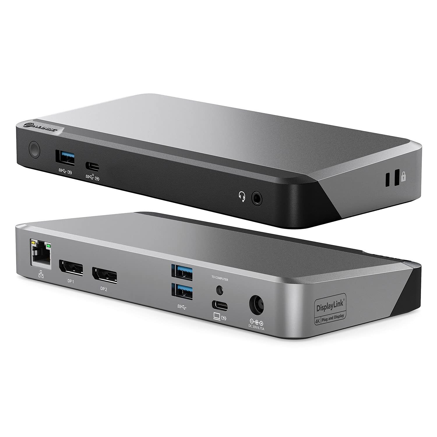 ALOGIC Dual 4K Display Universal Docking Station DX2 with 65W Laptop Compatible
