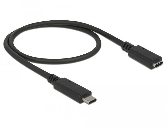 Cavo di leasing delock superspeed USB-C 0,5 m