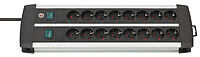 Brennenstuhl 1391000916 3 m 16 presa(e) AC Interno Alluminio 1391000916