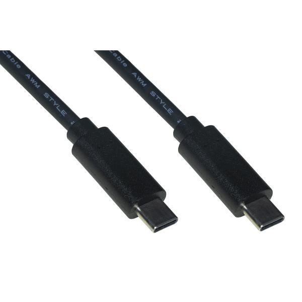 CAVO LINK USB-C 3.1 TO USB-C, M/M, 1MT, (GEN 2) 10GBPS, NERO, LKCC21