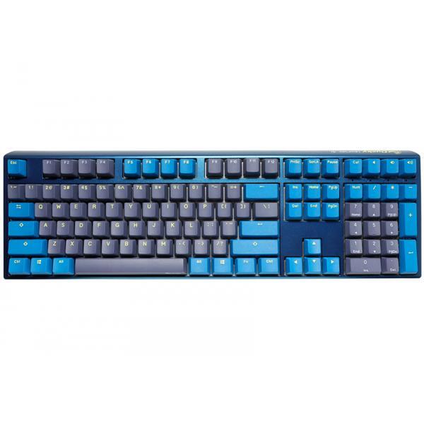 Ducky One 3 Daybreak RGB tastiera USB Tedesco Nero, Blu, Verde