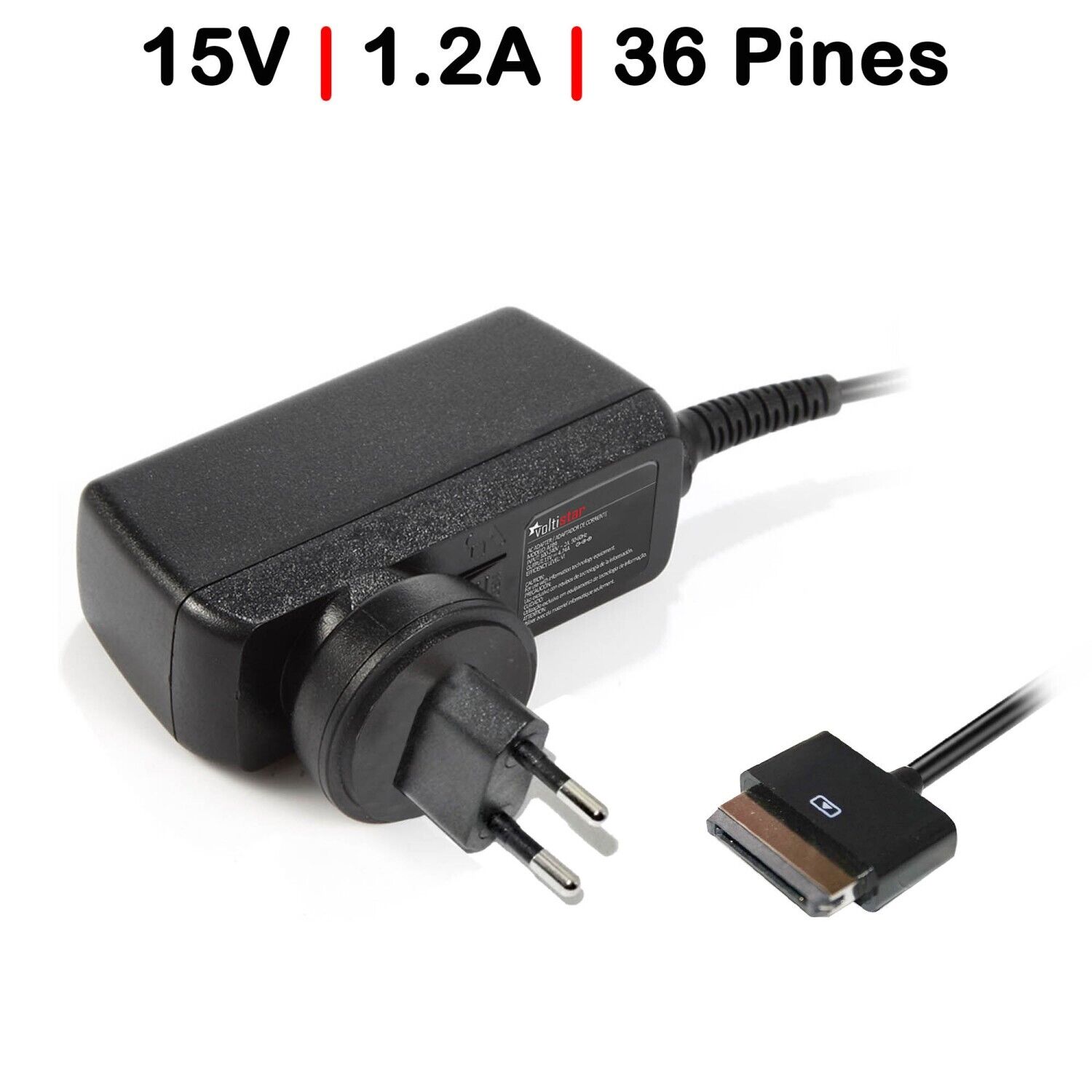 Caricabatterie Per Tablet Asus TF600 TF600T TF810C TF701T 15V 1.2A 18W 36 Pin