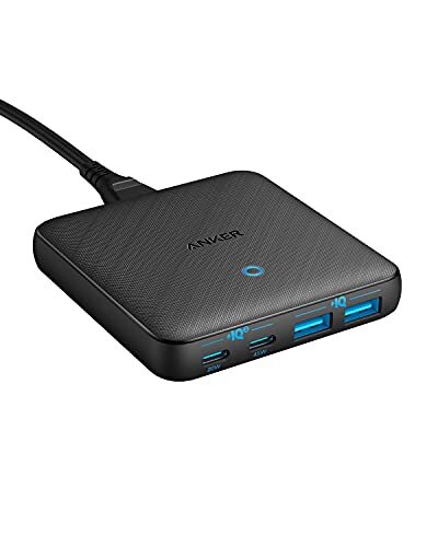 Anker PowerPort Atom III Slim Caricatore USB-C 65W Max 4 porte PIQ 3.0 & GaN ...