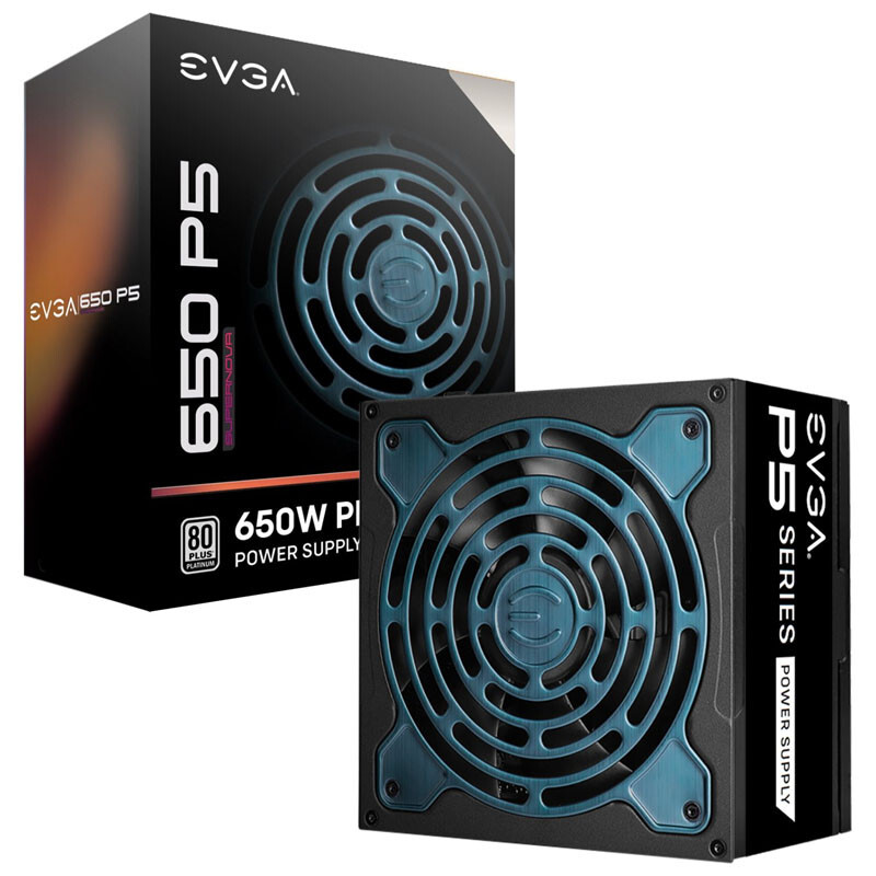 EVGA SuperNOVA 650 P5 650 W 100 240 V 50 60 Hz 5 10 A 120 W 220-P5-0650-X2