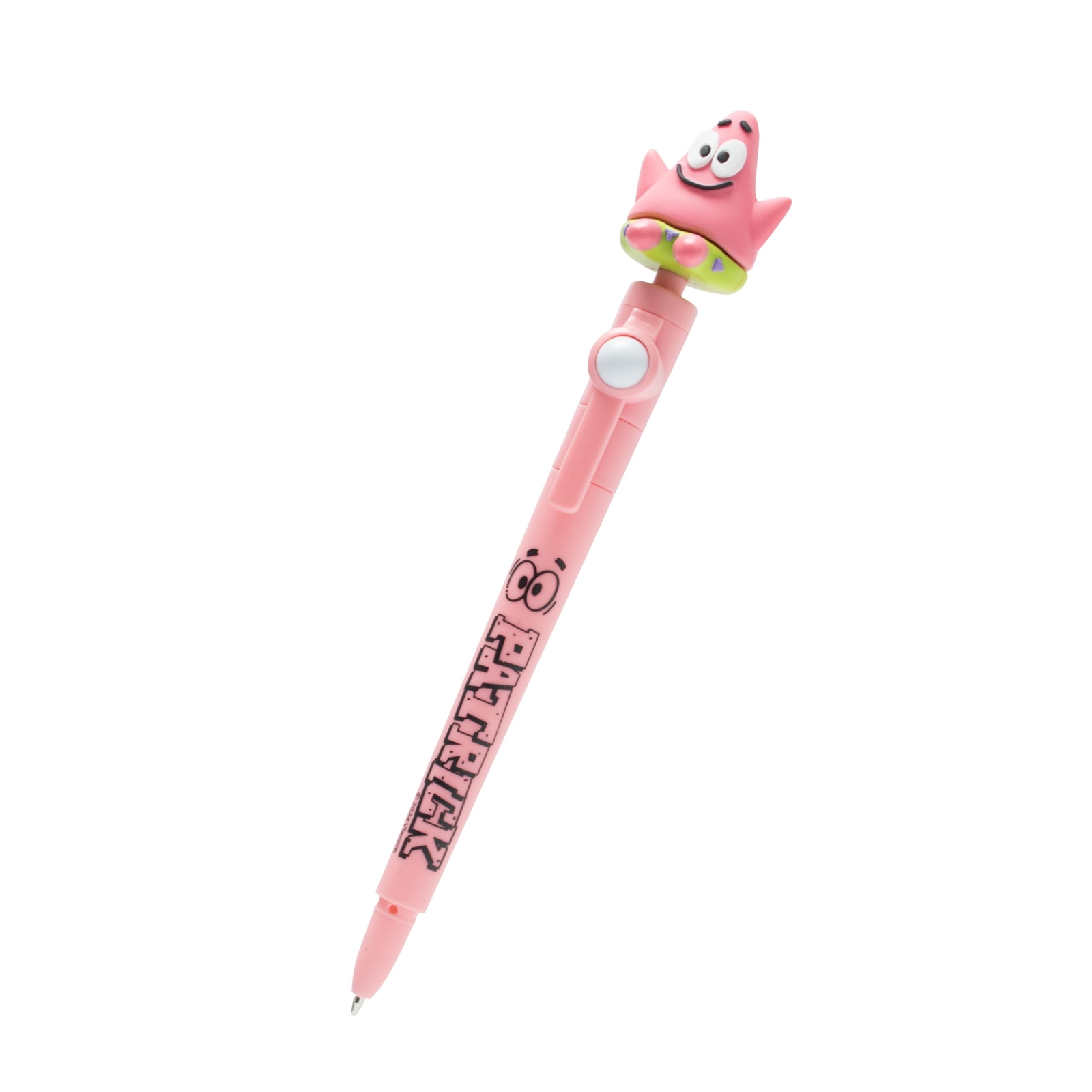 SPONGEBOB SQUAREPANTS Thumbs up Patrick Ballpoint Pen, Fidget Pen with Snap On F