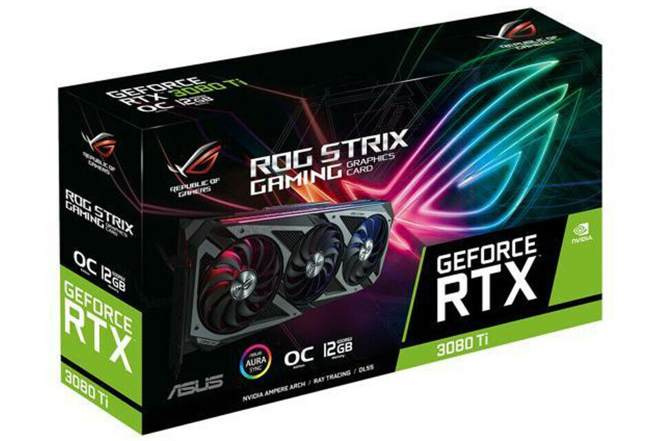ASUS NVIDIA GEFORCE ROG STRIX GAMING RTX 3080 TI OC EDITION 12GB