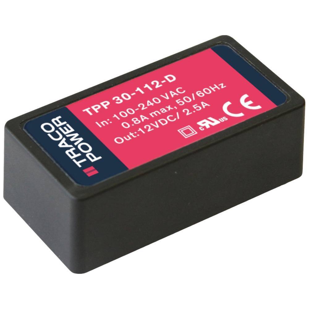 TracoPower TPP 30-112-D #####Schaltnetzteil 2.5 A 30 W 12 V/DC 1 pz.