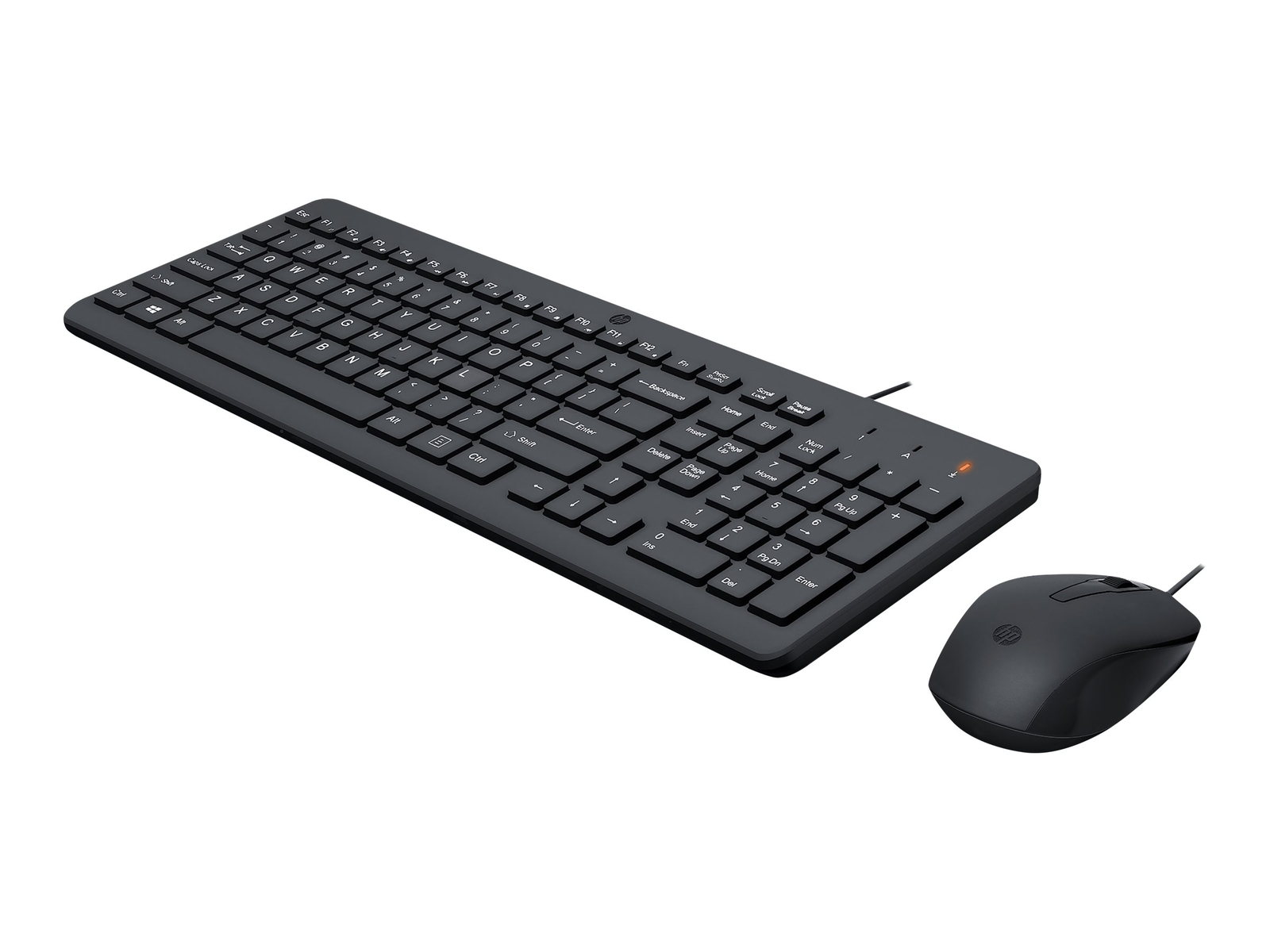 HP Tastiera e mouse 150 Wired Full-size (100%) USB 240J7AA#ABB