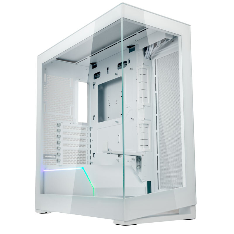 Phanteks NV5 ATX, Vetro Temperato, DRGB - Bianco Opaco