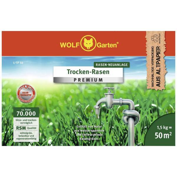 WOLF-Garten 3824630   Rasatura a secco Premium L-TP 50 1 pz.