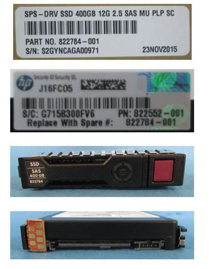 hot-plug SSD 400GB SAS 2.5inch