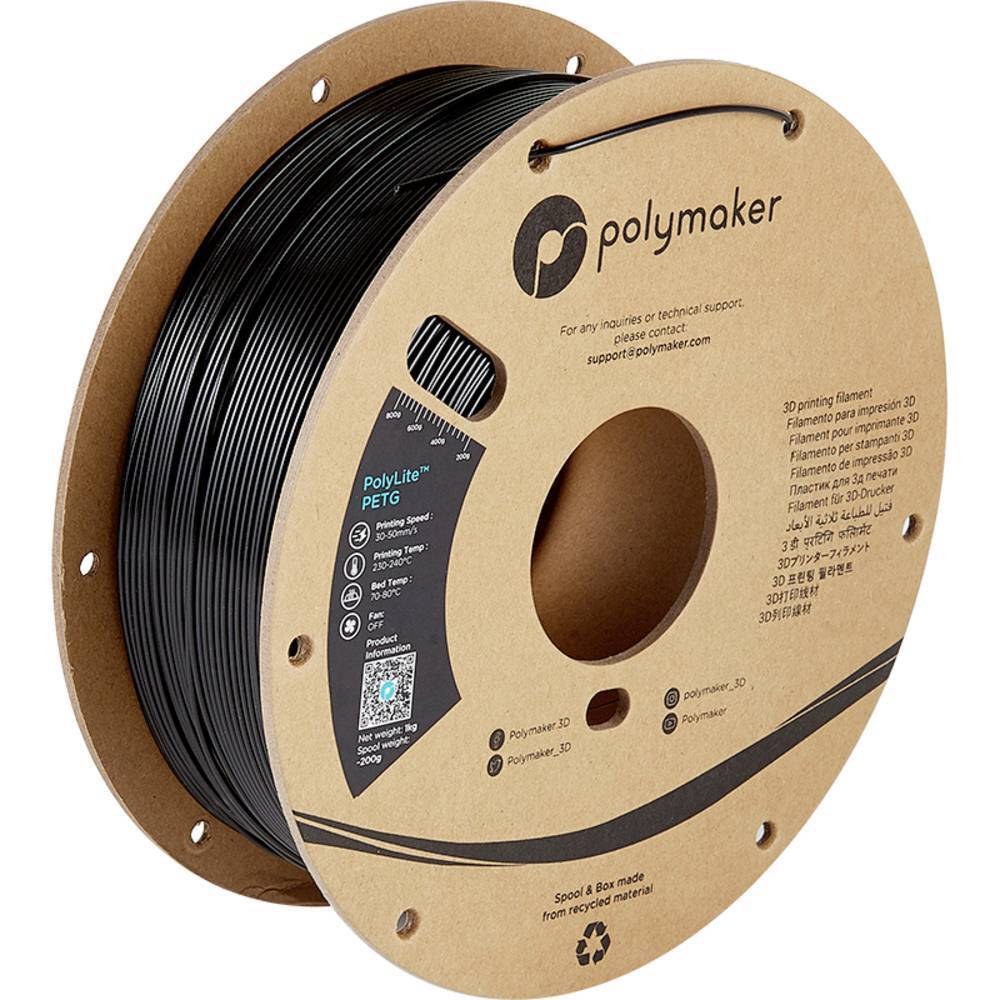 Polymaker PB01014 PolyLite Filamento per stampante 3D PETG resistente al