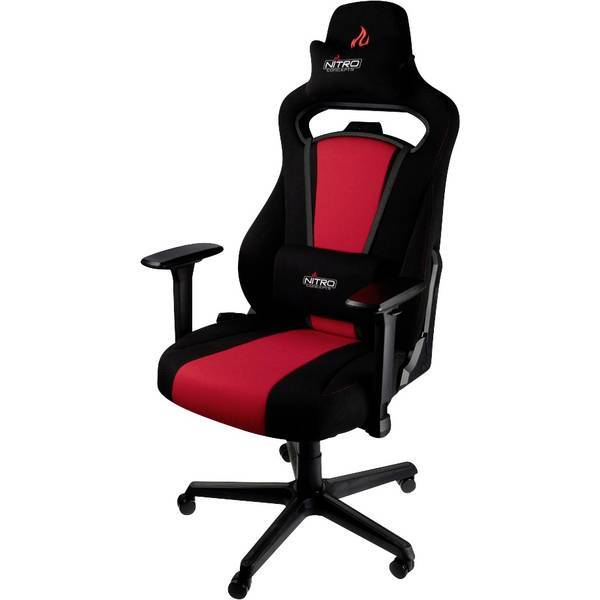 Nitro Concepts NC-E250-BR  E250 Sedia da gioco Nero/Rosso
